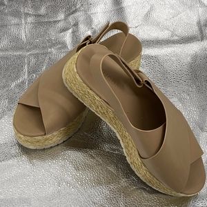 VINCE JESSON PLATFORM SANDALS